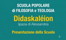 scuola popolare di filosofia e teologia Didaskaléion Ipazia presentazione gabrielli editori